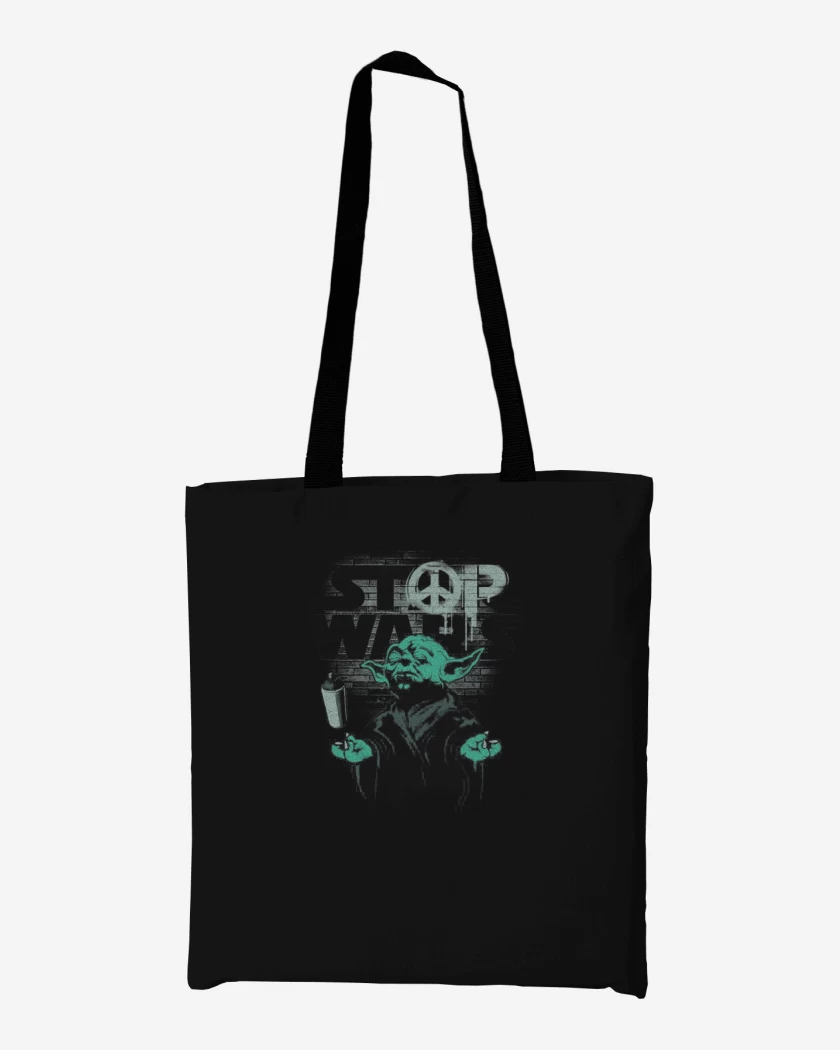 Totebag Stop war  yoda