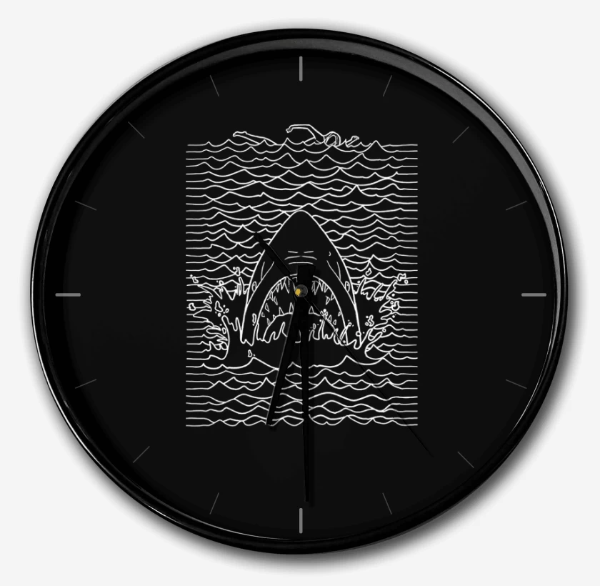 Reloj Negro de Jaw division 