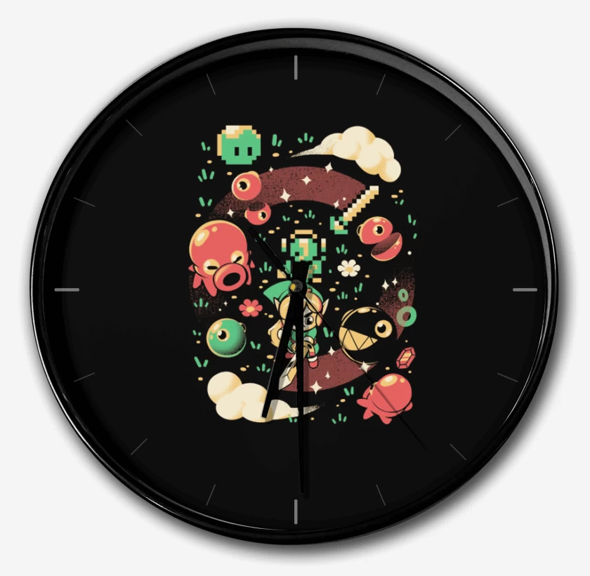 Reloj Negro de Link y sus amigos 