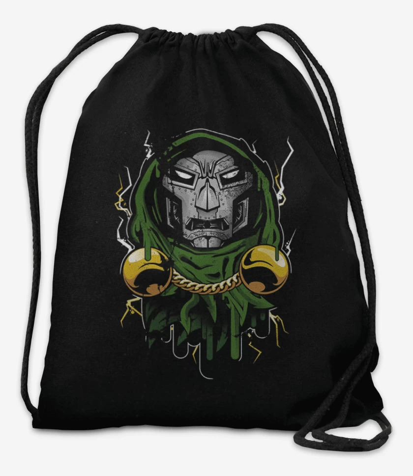 Mochila Negro de dr.doom