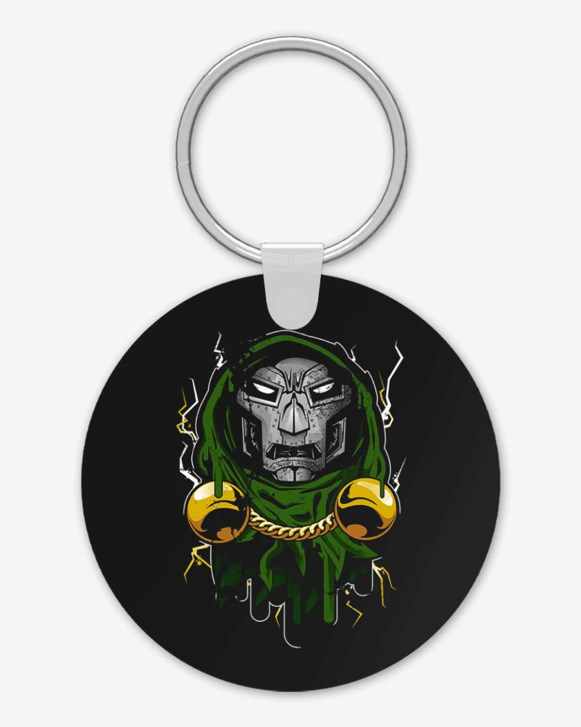Llavero Negro de dr.doom