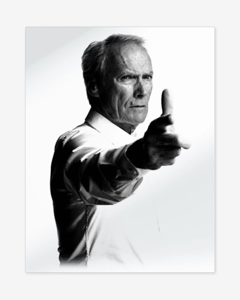 Print metalico Blanco de GRAN TORINO 1 