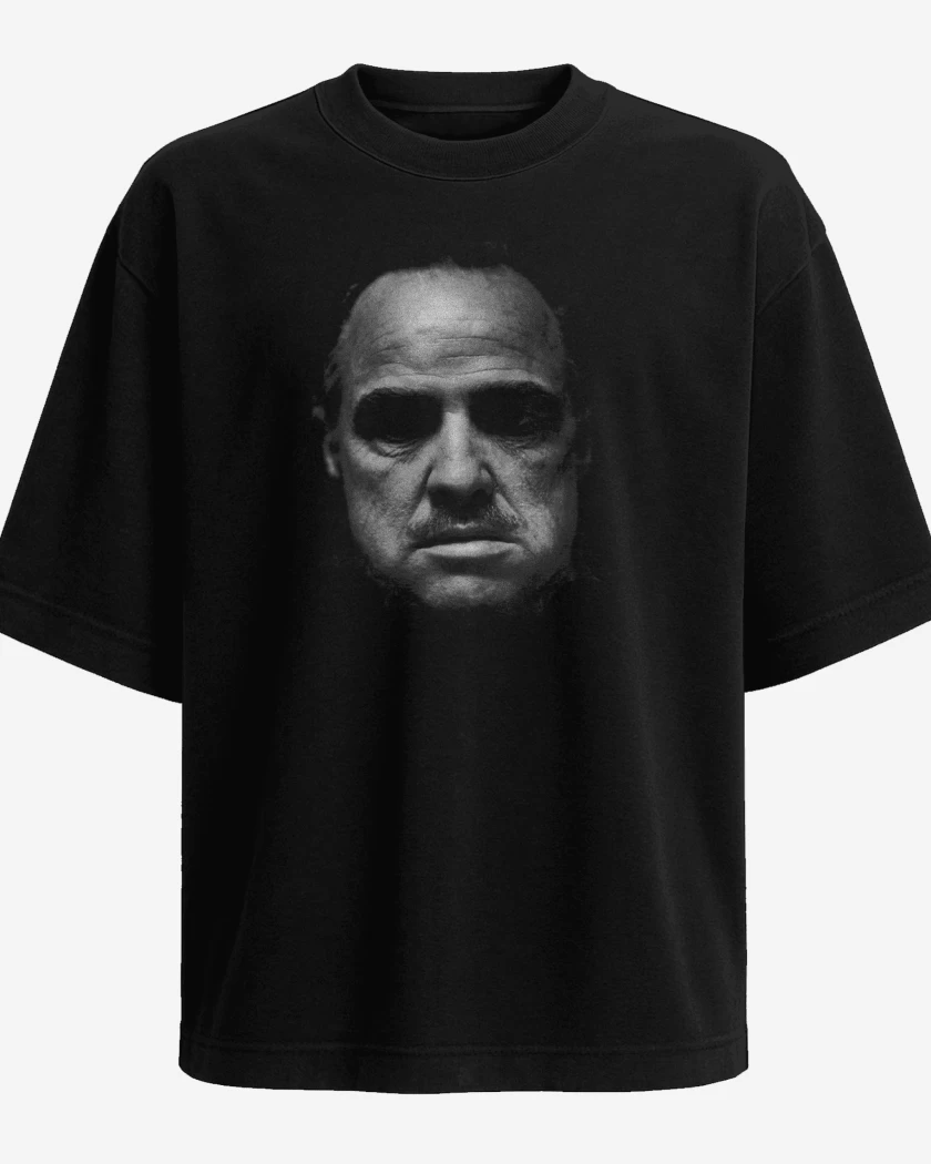 Polera Oversize Negro de MARLON 