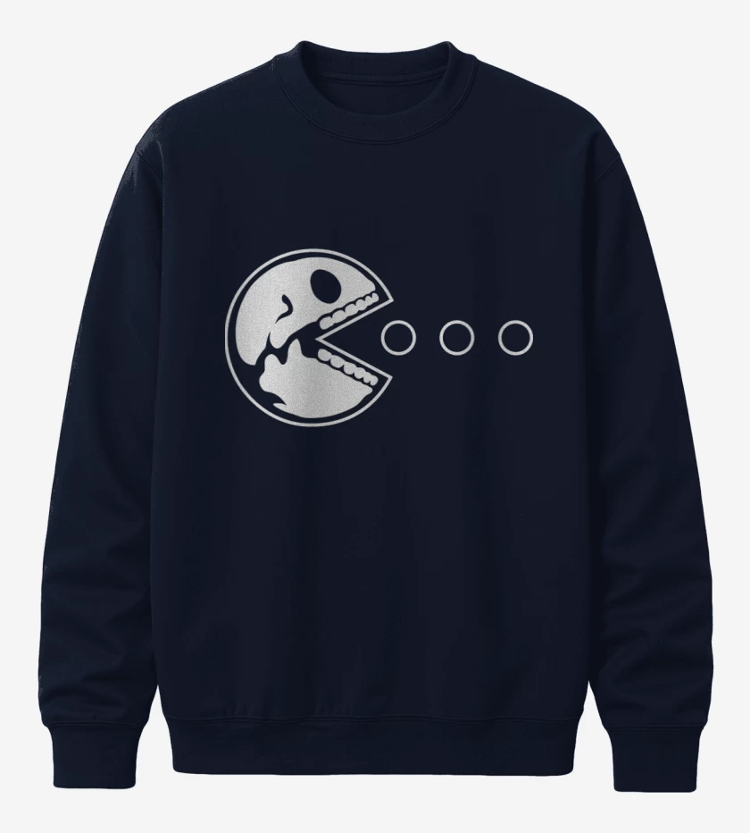 Poleron polo Pacman - Skull V2