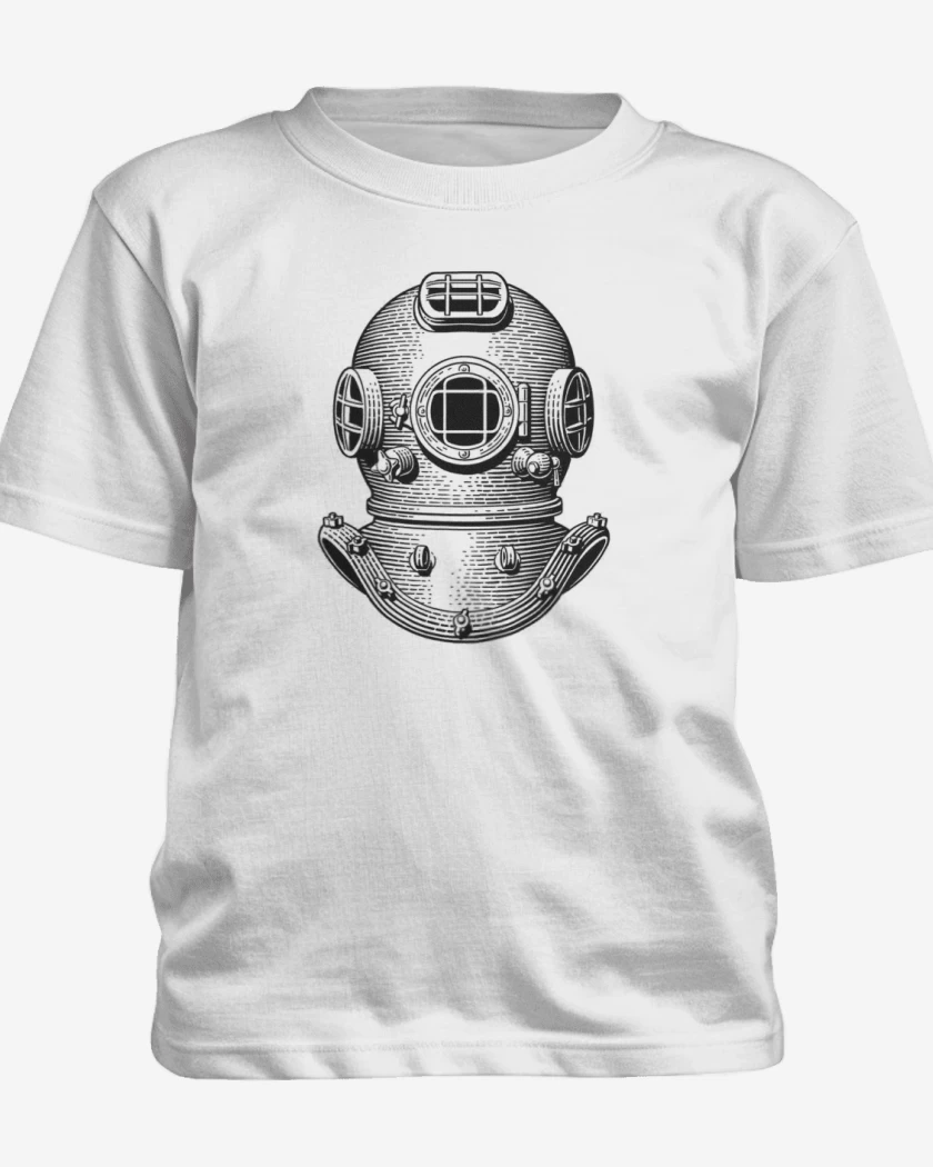 Polera de niño Blanco de BUCEO ANTIGUO 
