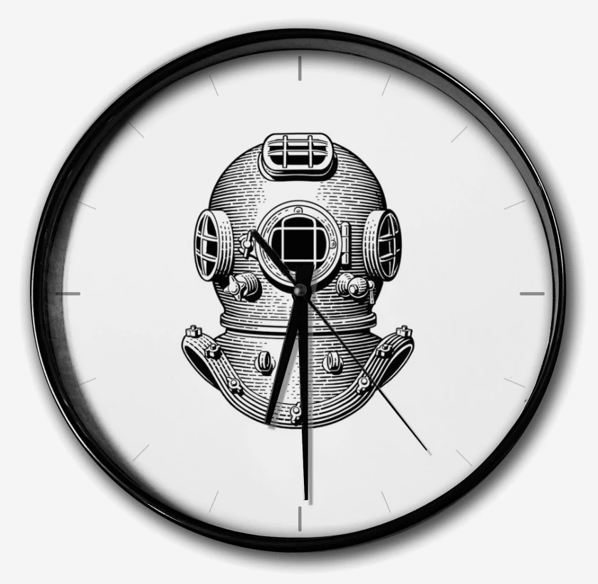 Reloj Blanco de BUCEO ANTIGUO 