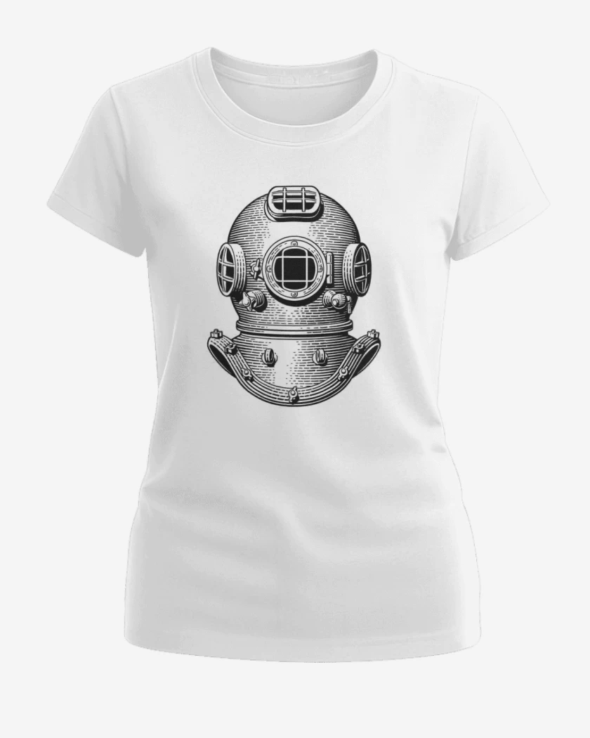 Polera de Mujer Blanco de BUCEO ANTIGUO 