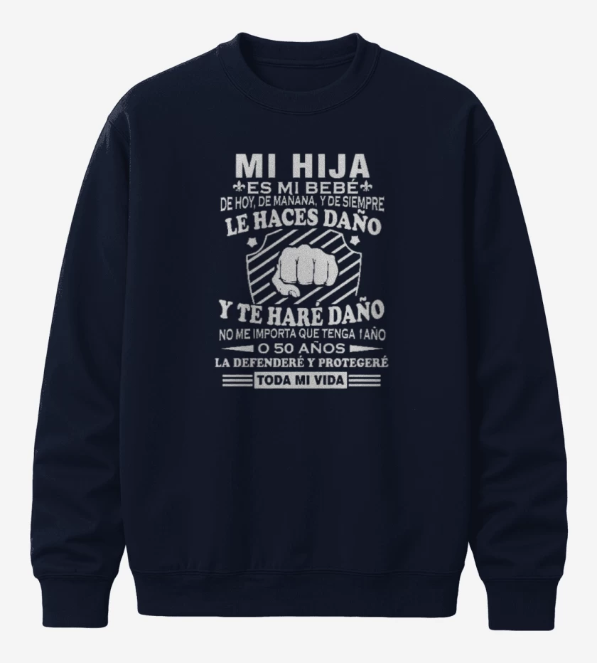 Poleron polo Azul Marino de Mi hij@