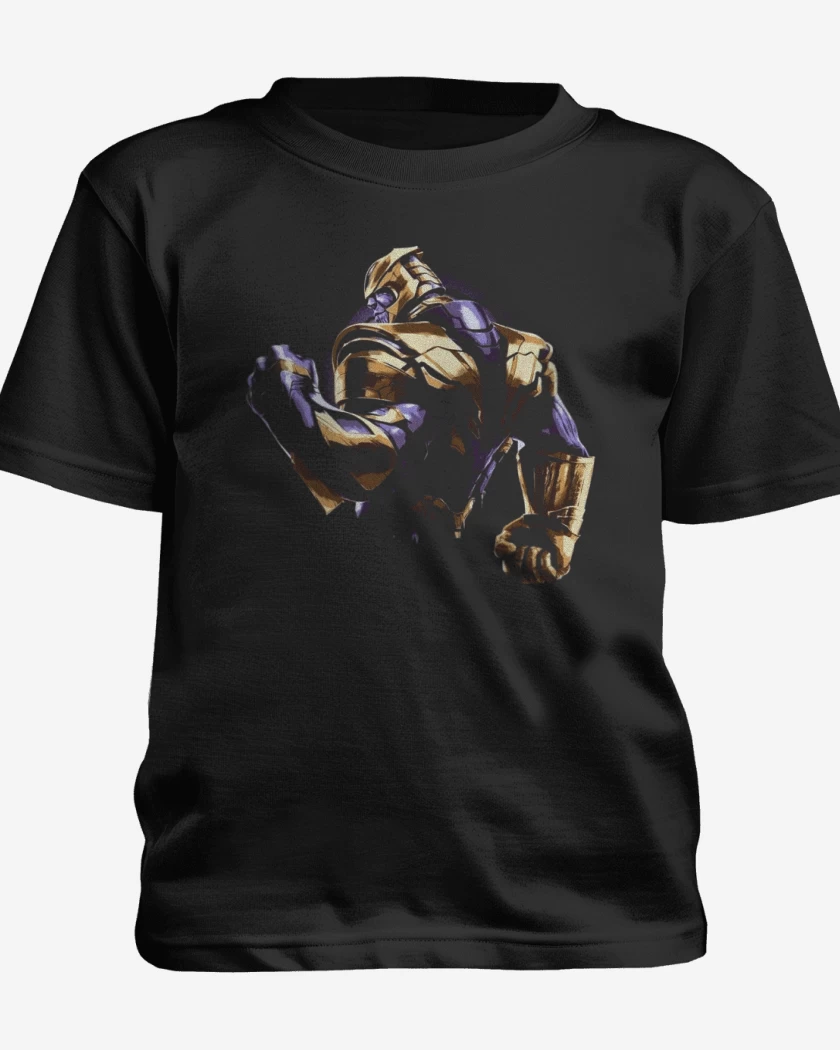 Polera de niño Negro de El titan loco