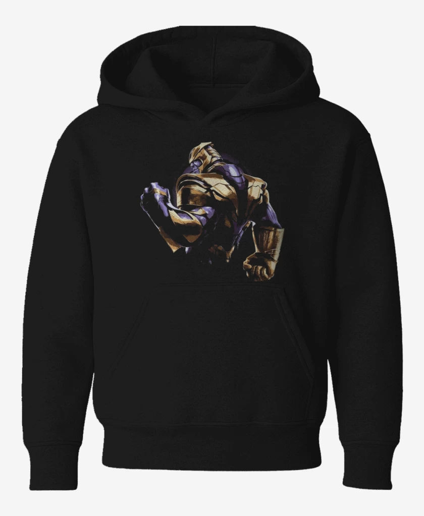 Poleron de niño Negro de El titan loco