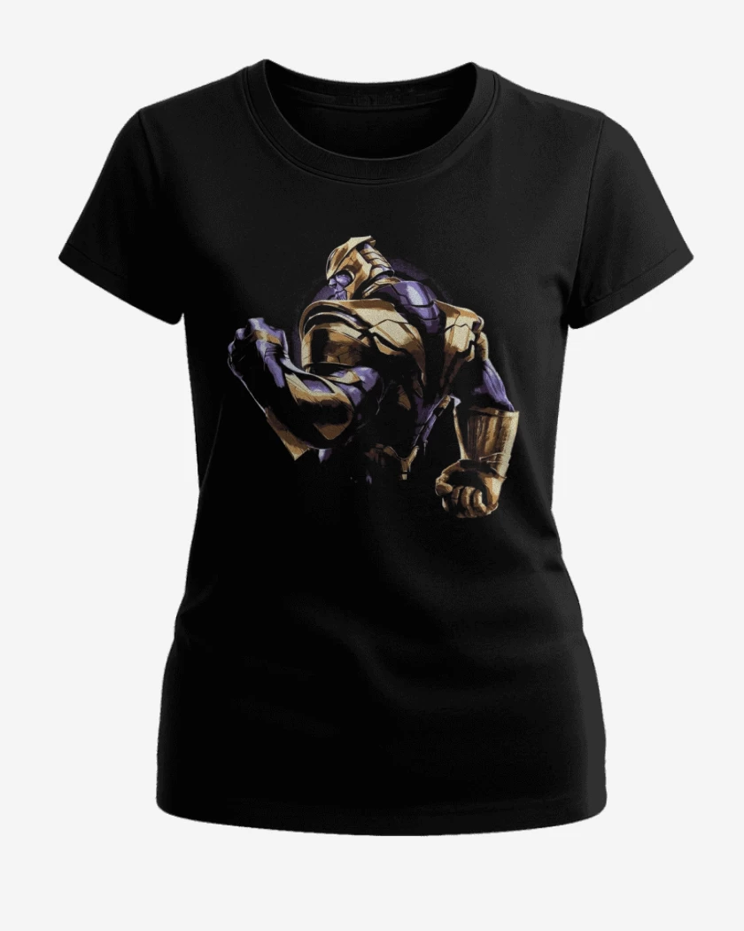 Polera de Mujer Negro de El titan loco