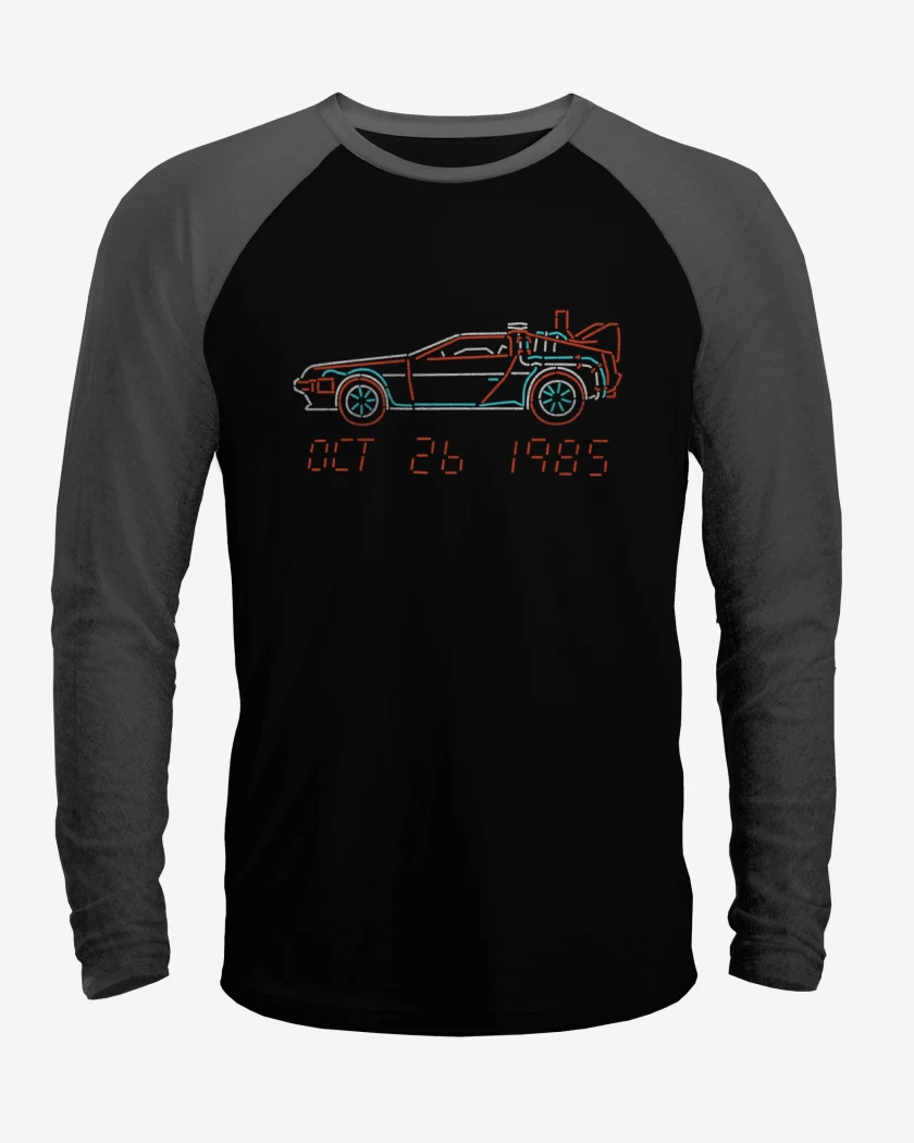 Polera Raglan Delorean OCT