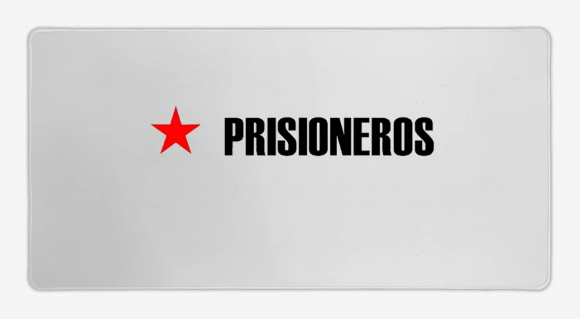 Mouse pad Gamer Blanco de Prisionero