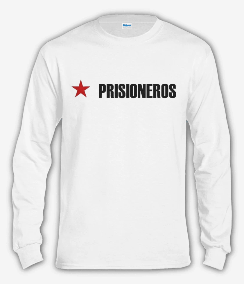 Polera manga larga Blanco de Prisionero