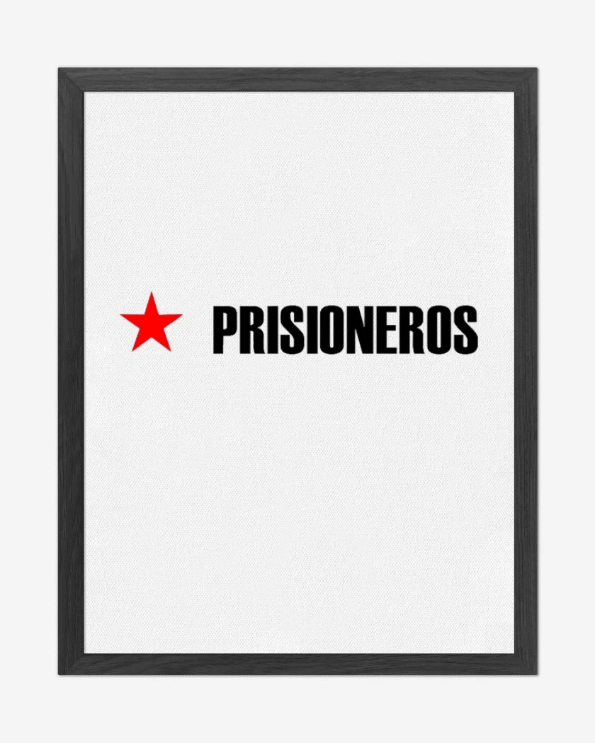 Cuadro decorativo Blanco de Prisionero