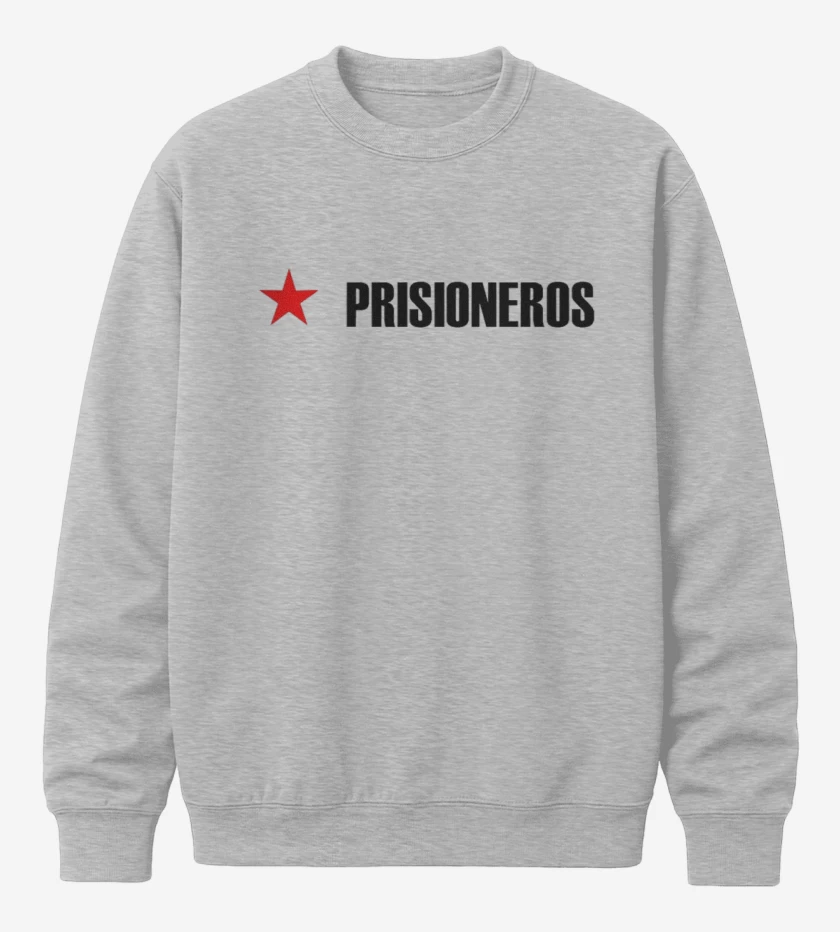 Poleron polo Gris Melange de Prisionero