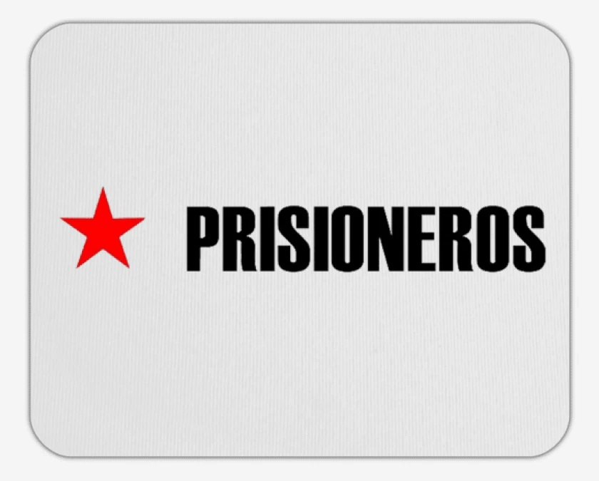Mousepad Blanco de Prisionero