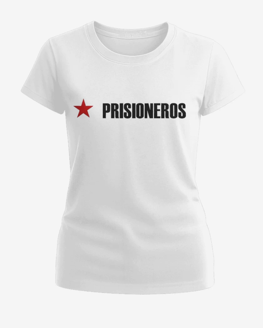Polera de Mujer Blanco de Prisionero