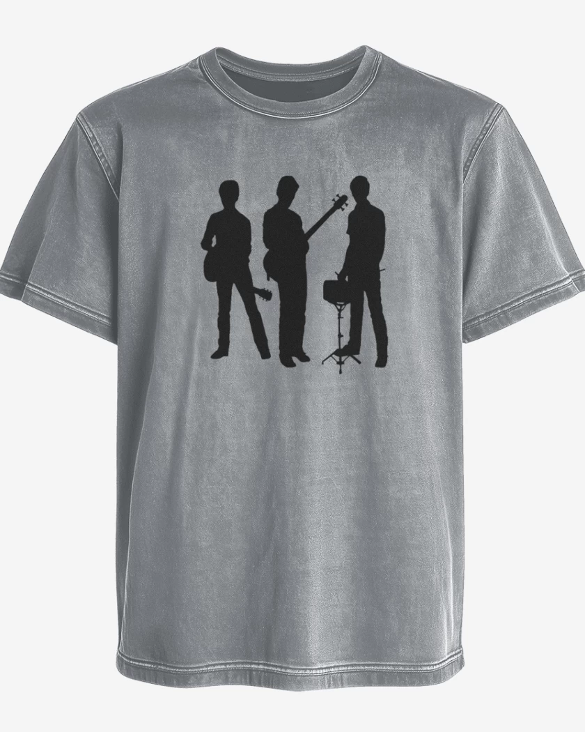 Polera desgastada Gris Melange de Prisionero 2