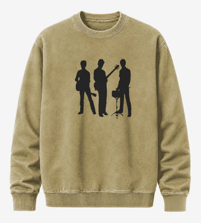 Poleron Polo Acid Wash Beige de Prisionero 2