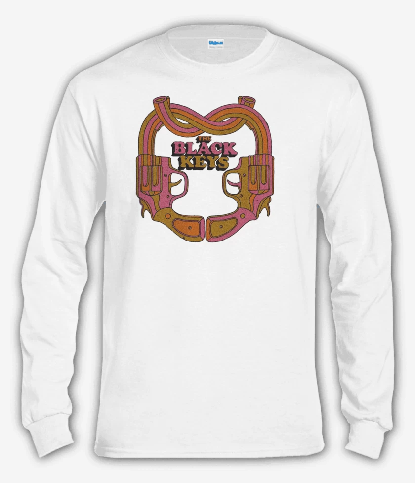 Polera manga larga The black keys guns