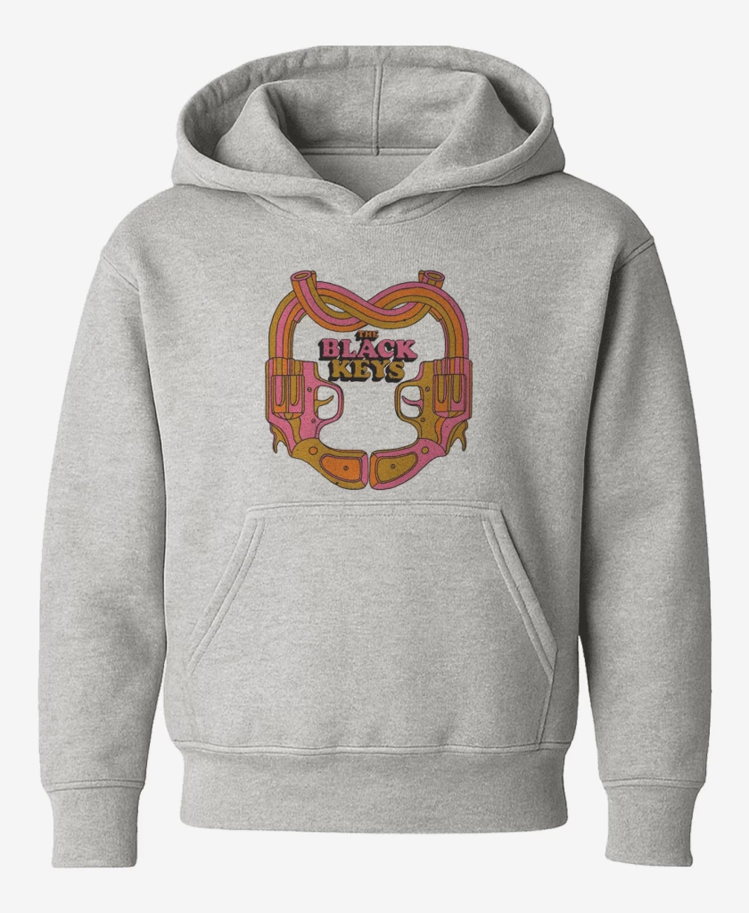 Poleron de niño Gris Melange de The black keys guns