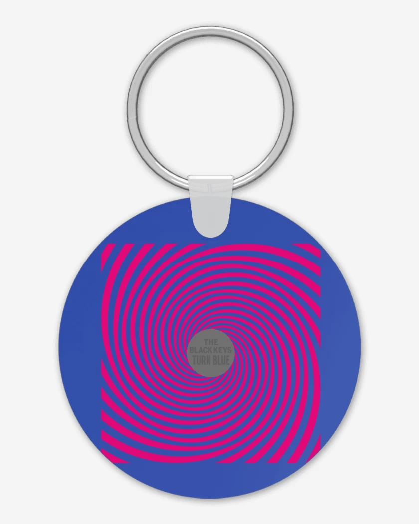 Llavero The black keys turn blue
