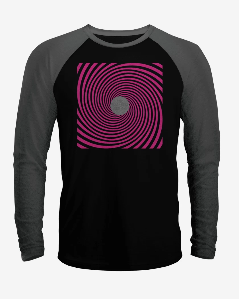Polera Raglan The black keys turn blue