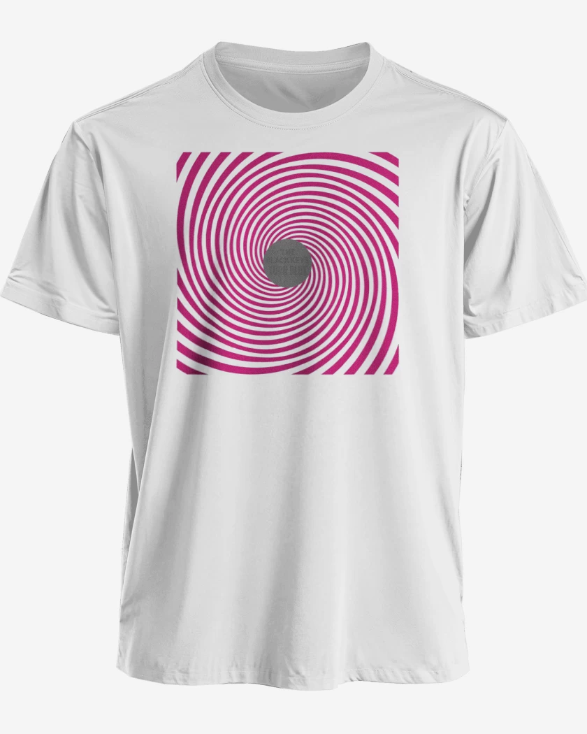 Polera premium Blanco de The black keys turn blue