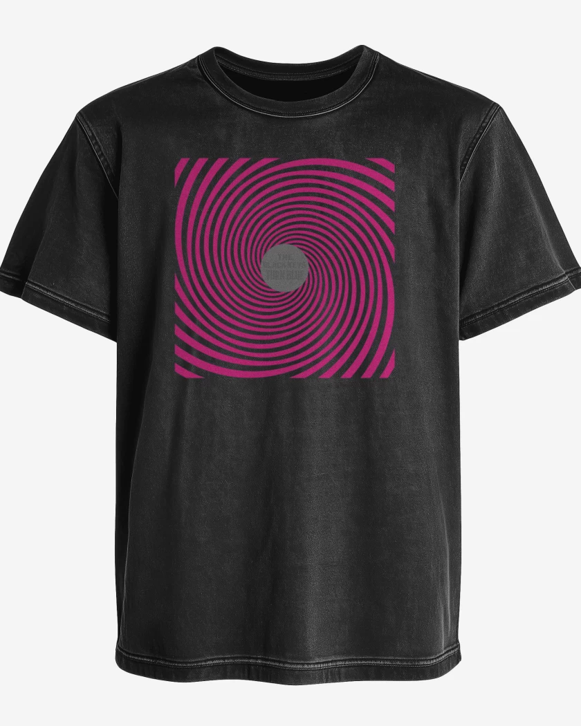 Polera desgastada Negro de The black keys turn blue