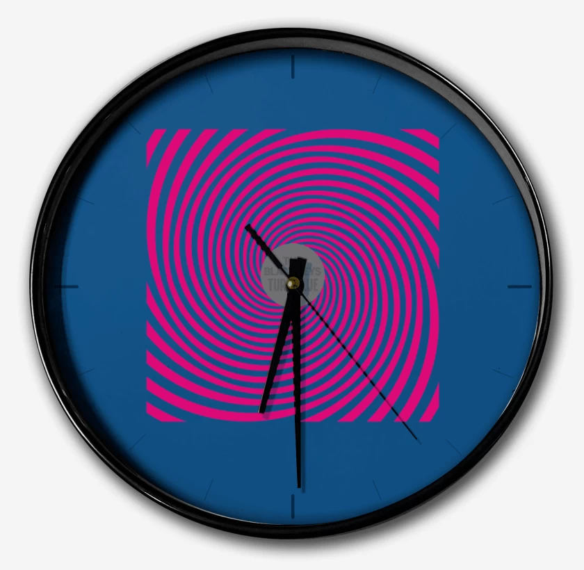 Reloj The black keys turn blue
