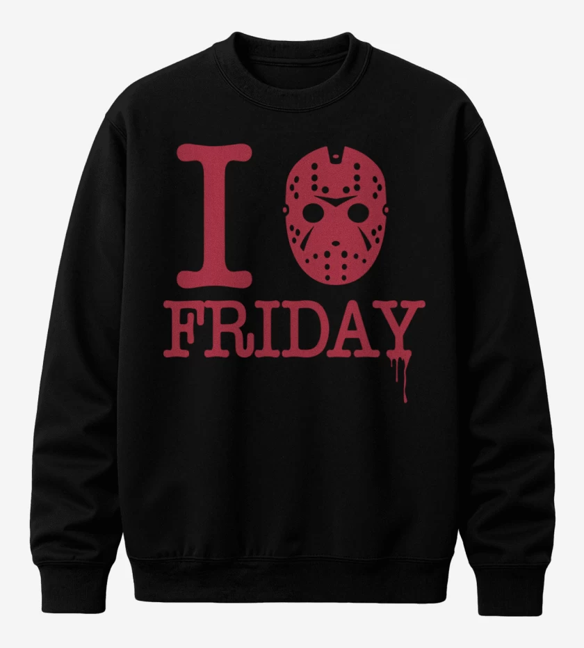Poleron polo I love Friday