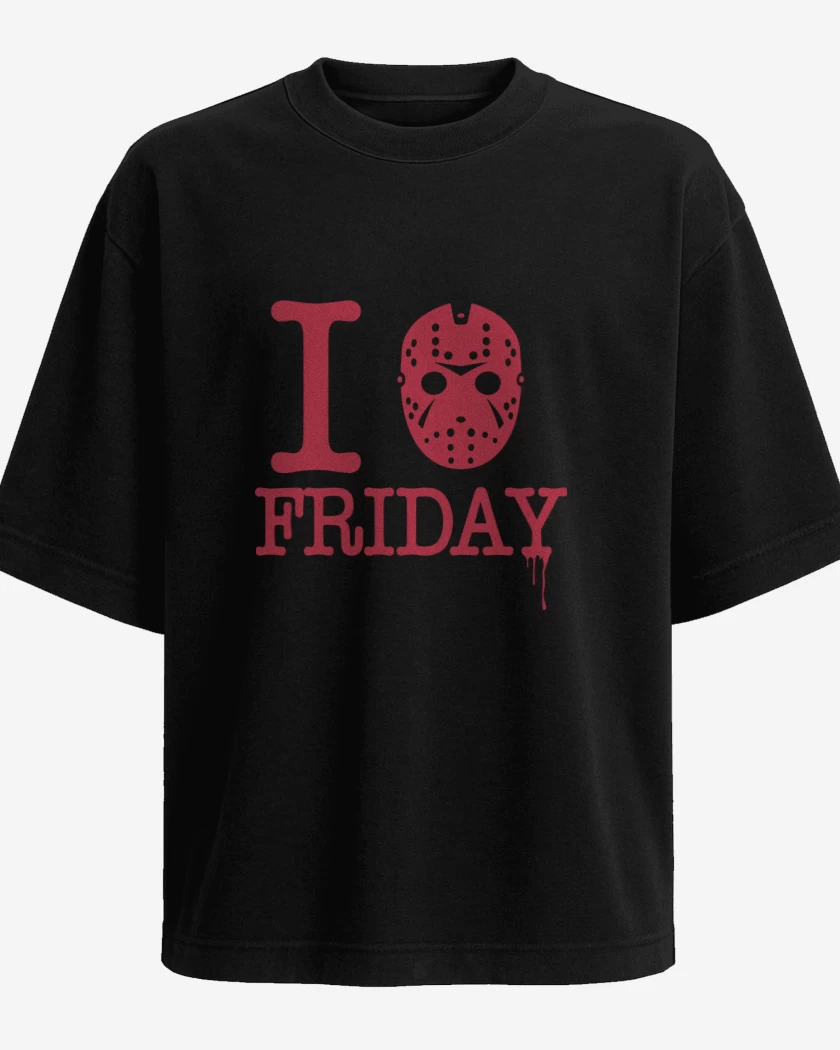 Polera Oversize I love Friday