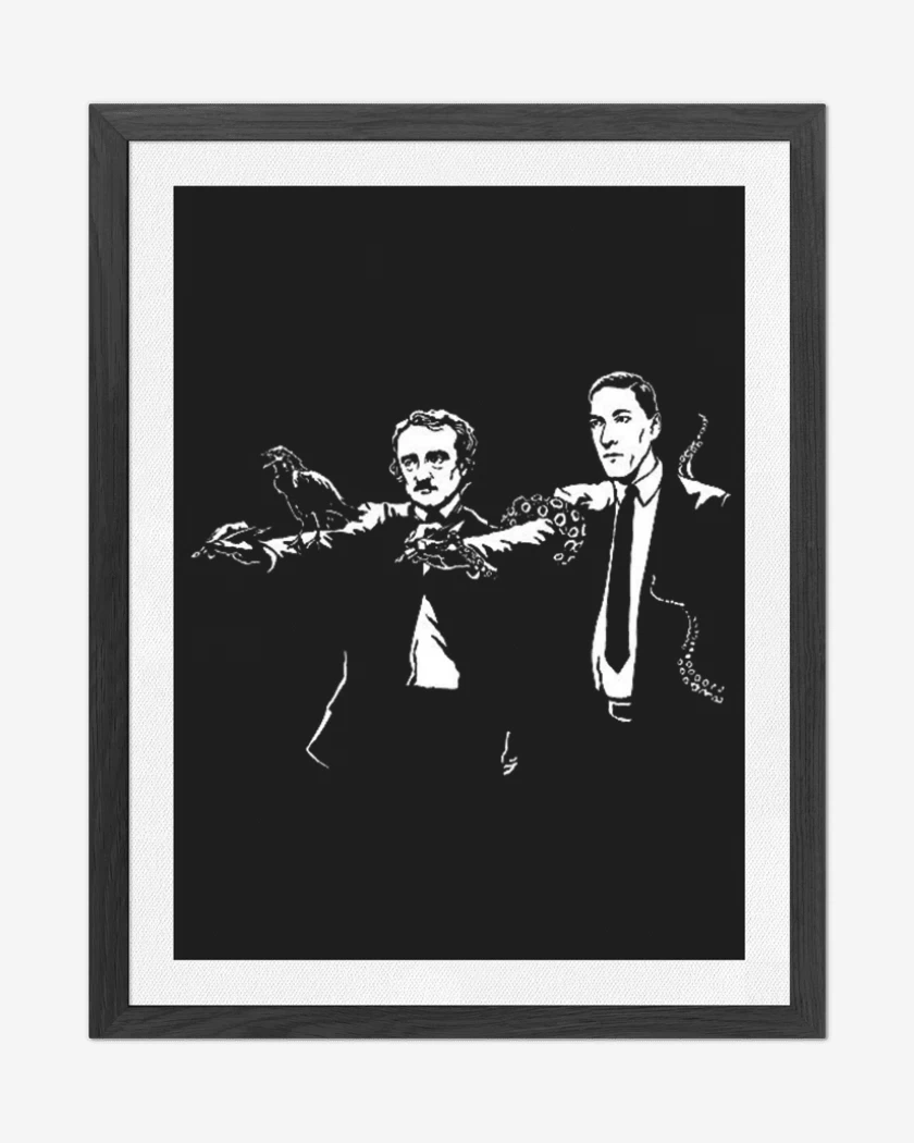 Cuadro decorativo LovecraftPoe fiction