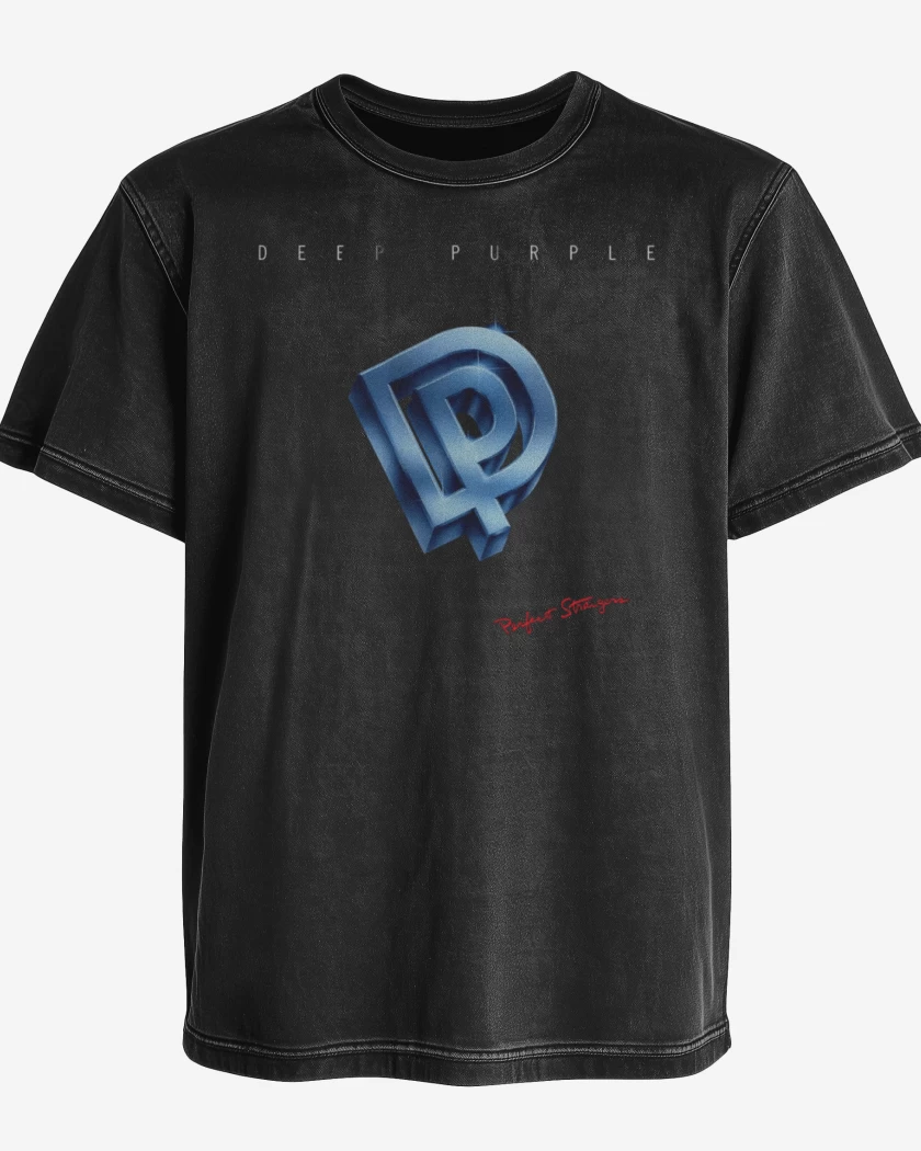 Polera desgastada Deep purple perfect stranger
