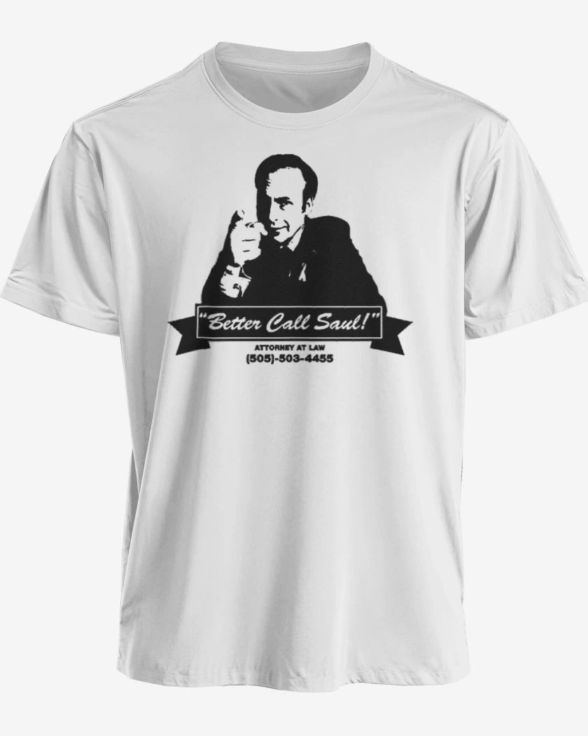 Polera premium Blanco de Anuncio