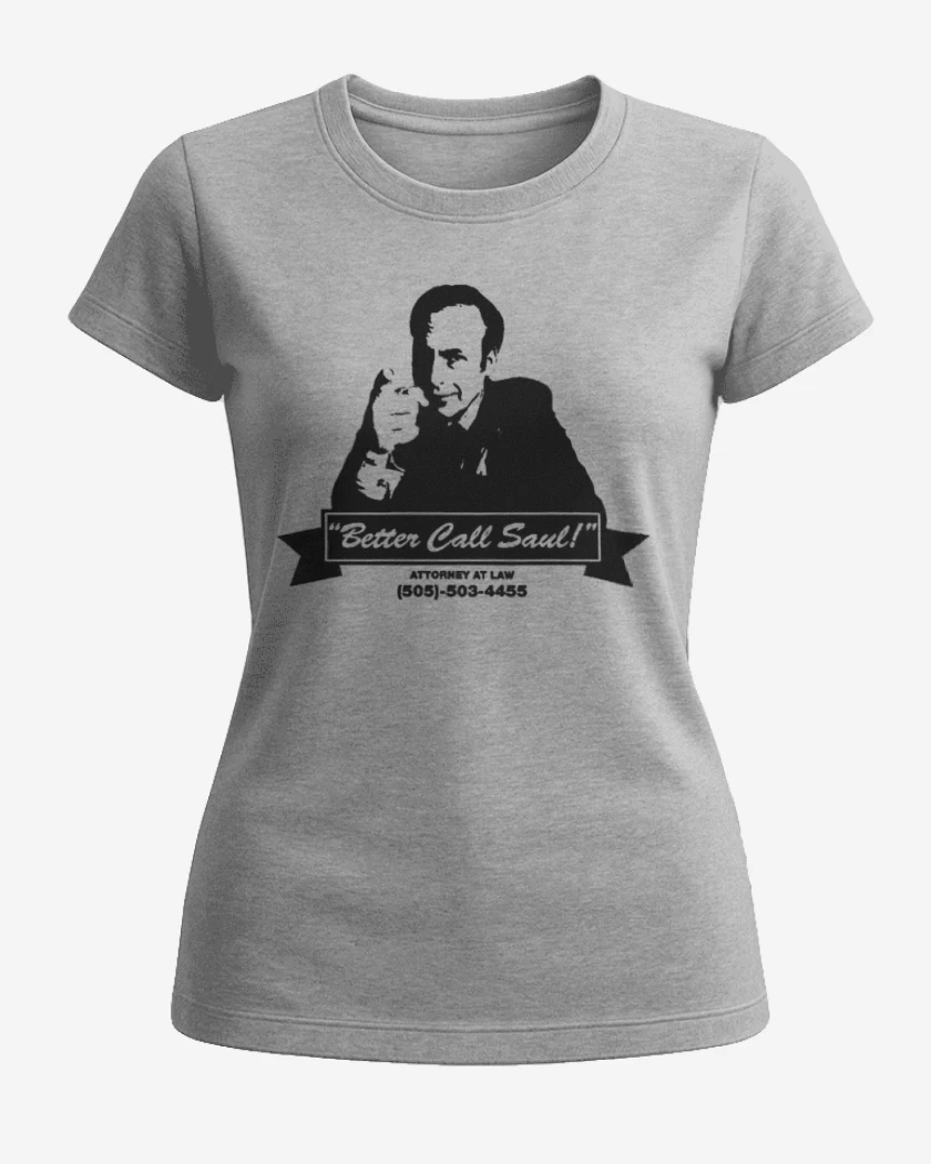 Polera de Mujer Gris Melange de Anuncio