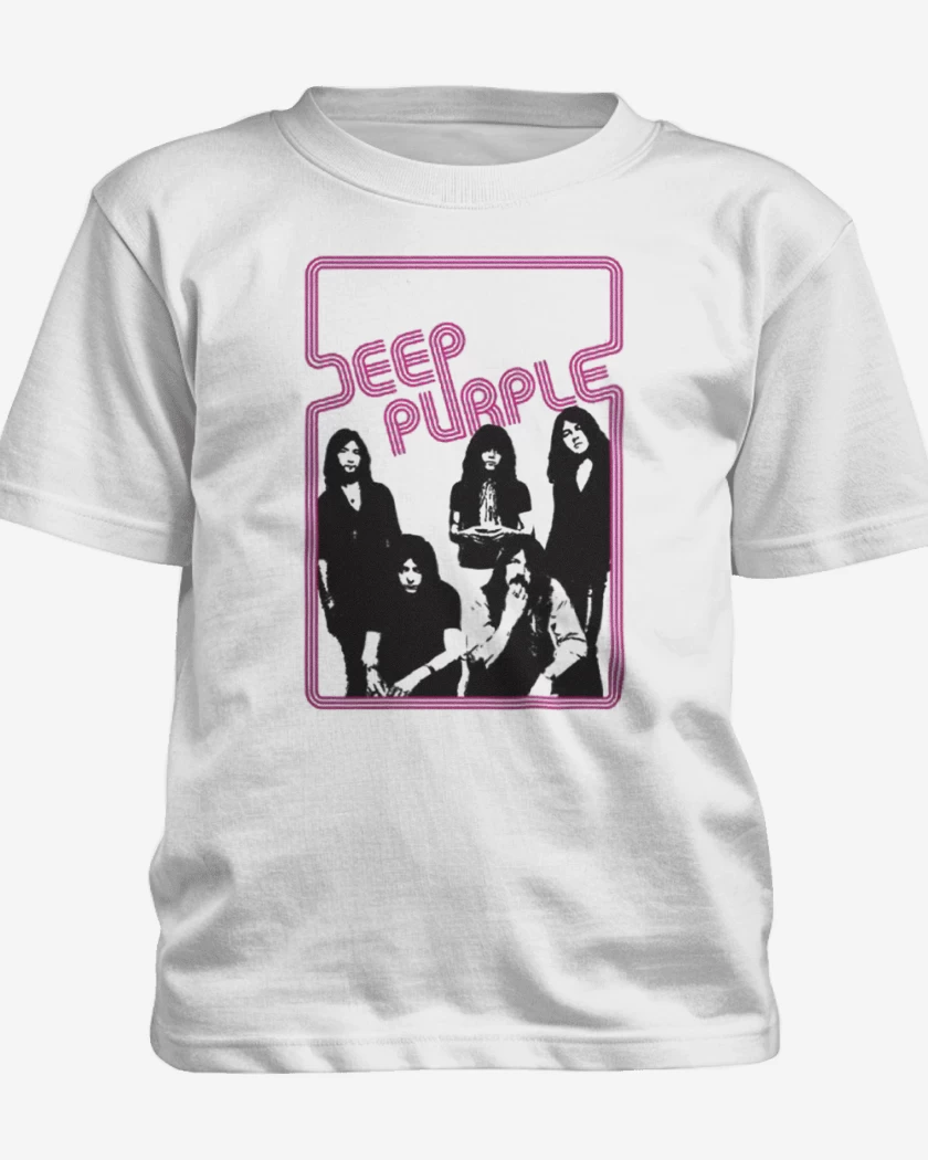 Polera de niño Blanco de Deep purple 2