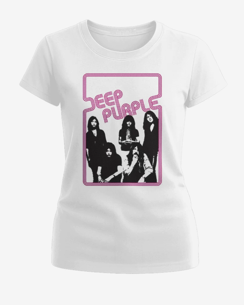 Polera de Mujer Blanco de Deep purple 2