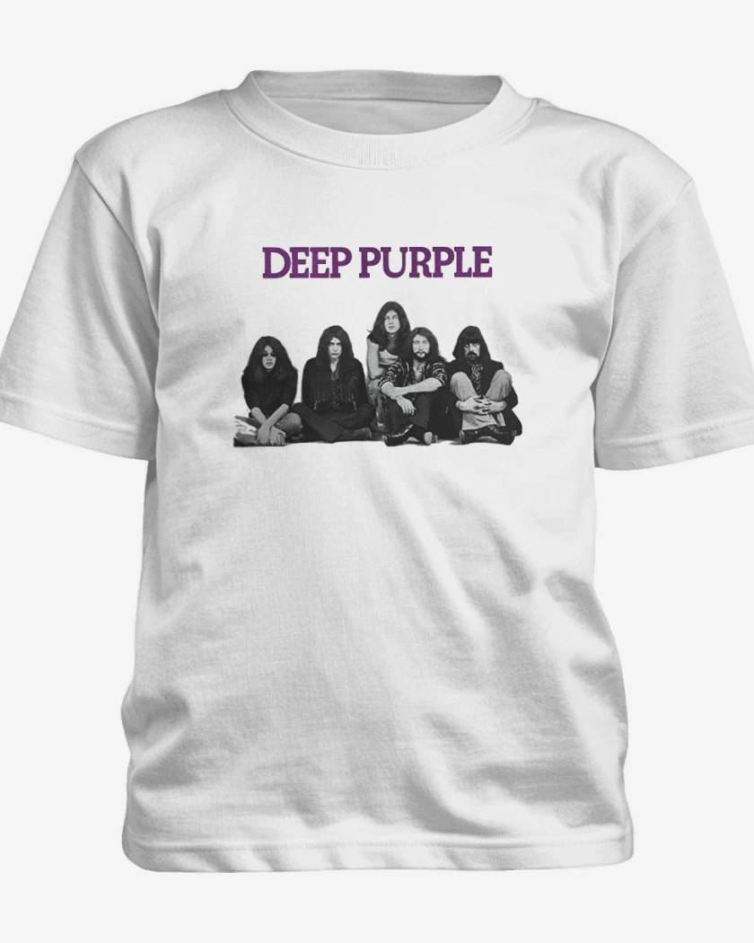 Polera de niño Blanco de Deep purple 3
