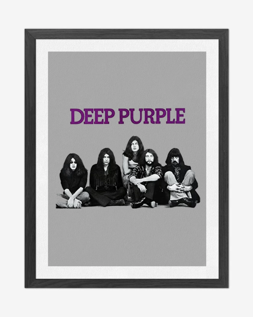 Cuadro decorativo Gris Melange de Deep purple 3