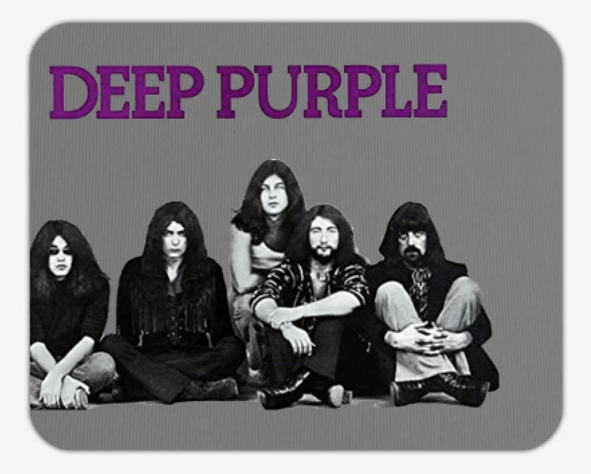 Mousepad Gris Melange de Deep purple 3