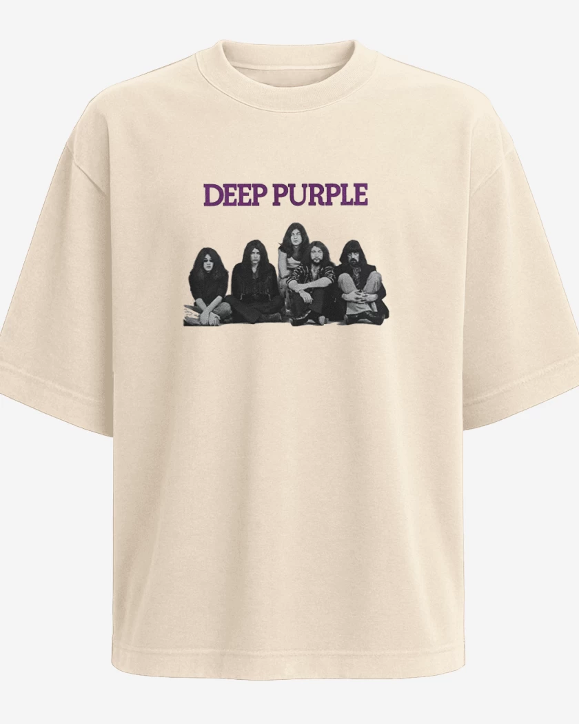 Polera Oversize Deep purple 3
