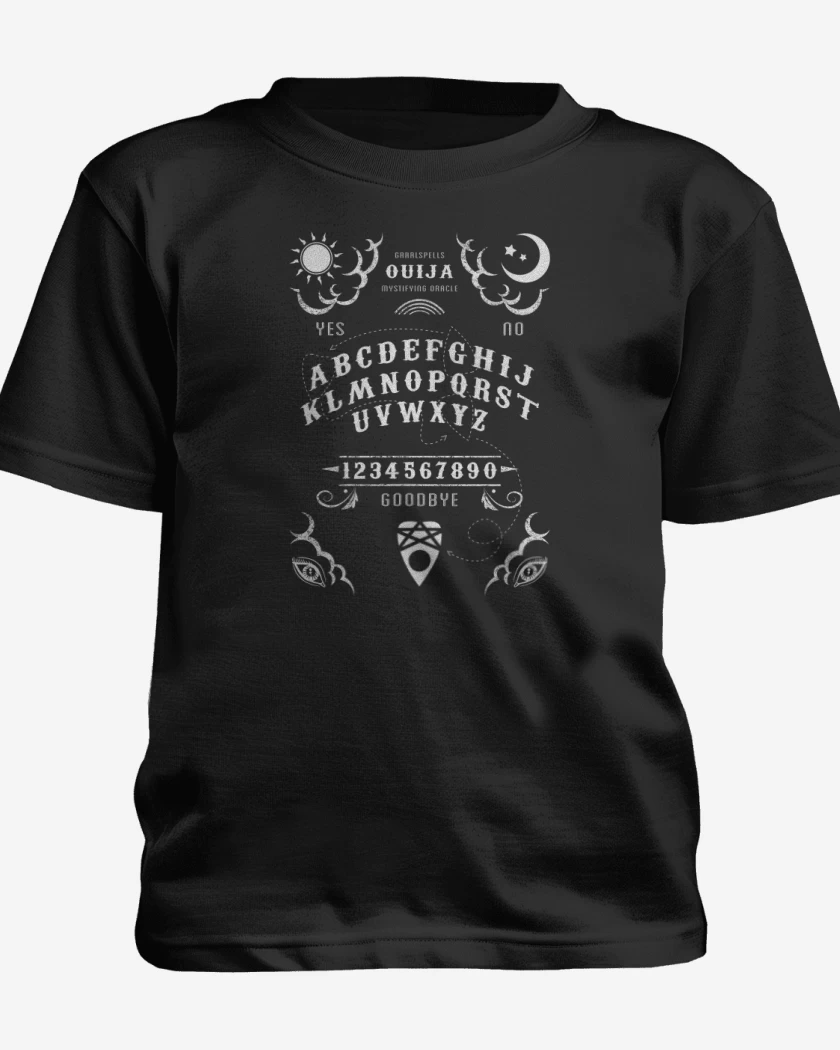 Polera de niño Negro de Ouija