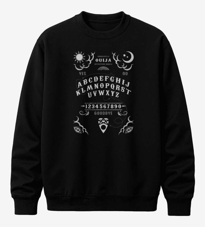 Poleron polo Negro de Ouija