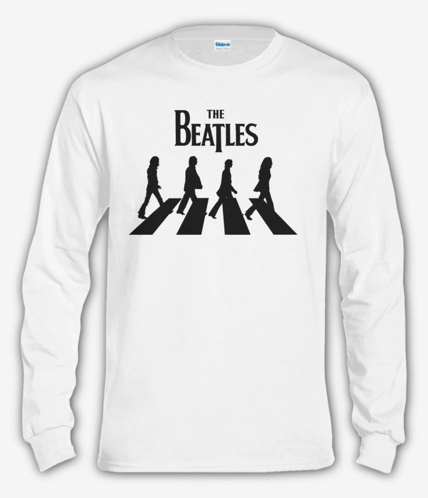 Polera manga larga The beatles abbey road