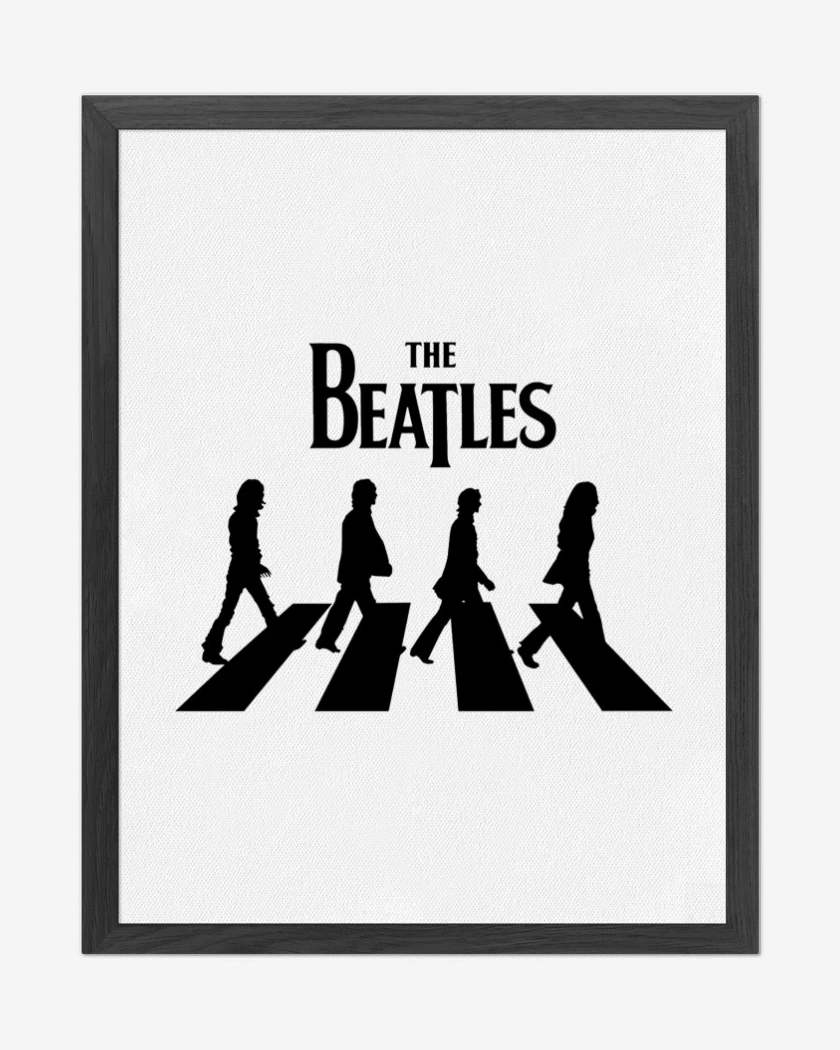 Cuadro decorativo The beatles abbey road