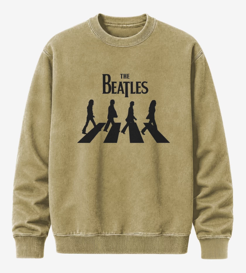 Poleron Polo Acid Wash Beige de The beatles abbey road