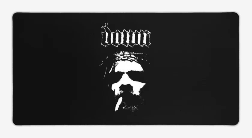 Mouse pad Gamer Negro de Down
