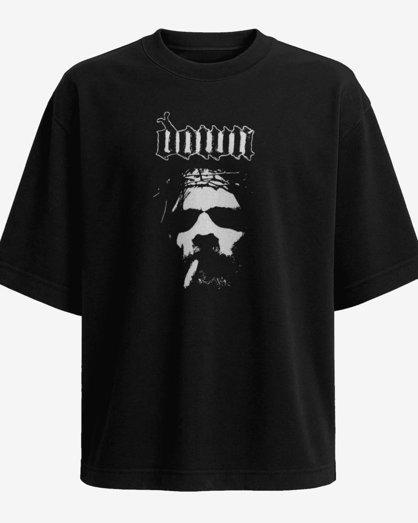 Polera Oversize Negro de Down